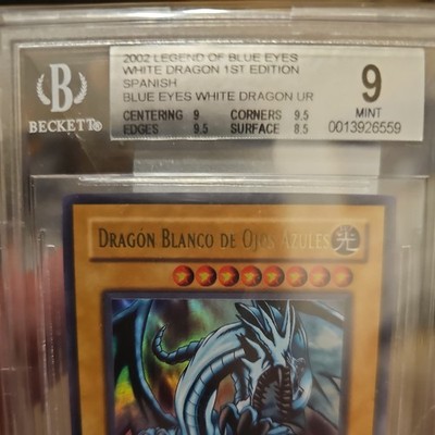 Blue-Eyes White Dragon LOB-001 The Legend of Blue Eyes White