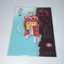 Topps Rookie Pick Ray-Ray McCloud San Francisco 49ers Card #11 180/225. rookie card picture