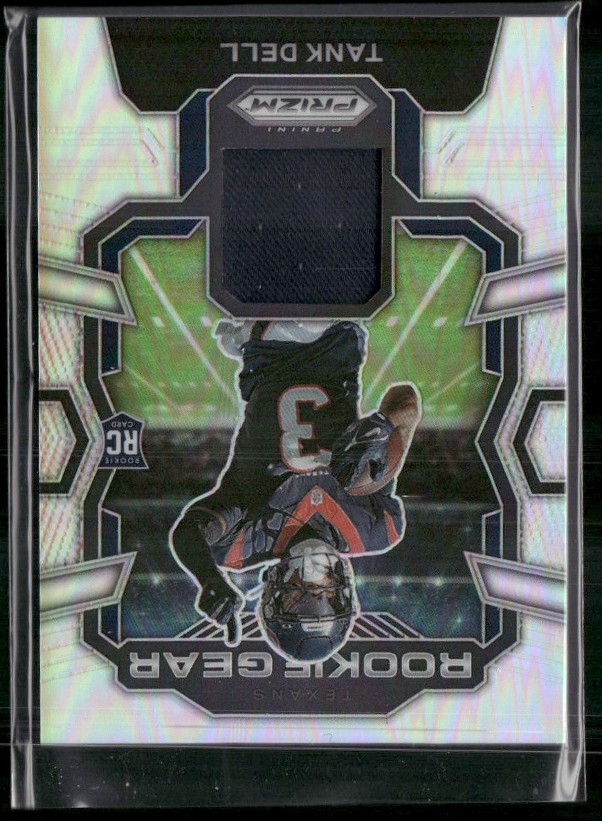 2023 Panini Prizm #RG-TD Tank Dell Rookie Gear
