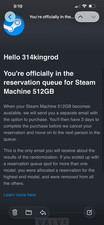 Valve Steam Machine 512GB No Controller This is A PRESALE