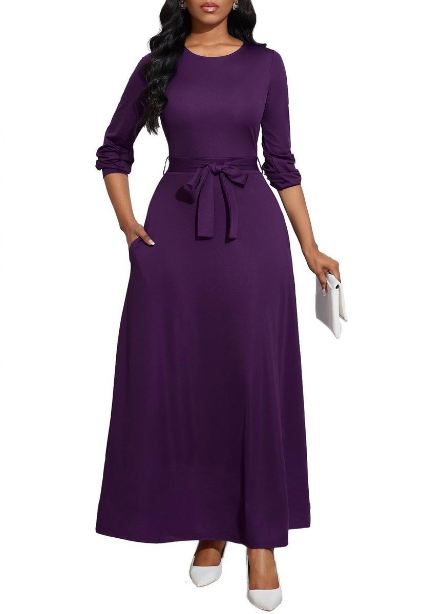 cotton poplin wrap maxi dress Black V-Neck Gathered Midi 34