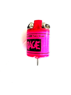 vintage rage rc brushed motor  pink good for vintage cars and trucks