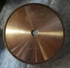 Custom CBN Wheel Chainsaw Chain Sharpening Grinding 5 3/4" x 1/8" x 5/8"