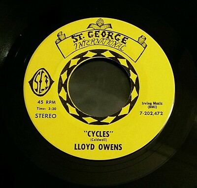 Lloyd Owens - Cycles/Look Out Every Window 45 unknown MA soulful soft psych HEAR