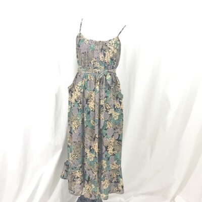 slim fit dress slacks Green Mod Floral Sarah Dress by Heart of Haute Medium main image 0