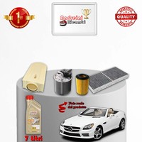 Set Service 4 Filter Und ÖL Mercedes SLK 250 CDI R172 150KW 204CV Von 2012->