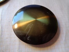 Ältere gebrauchte Pendelscheibe Pendellinse für Tisch Wanduhr D=7,0 cm 46 g PS24