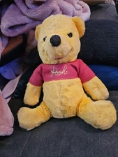 Vintage - Winnie The Pooh Plush 10" - J. Swedlin Inc Disney 1960's Retro Toy