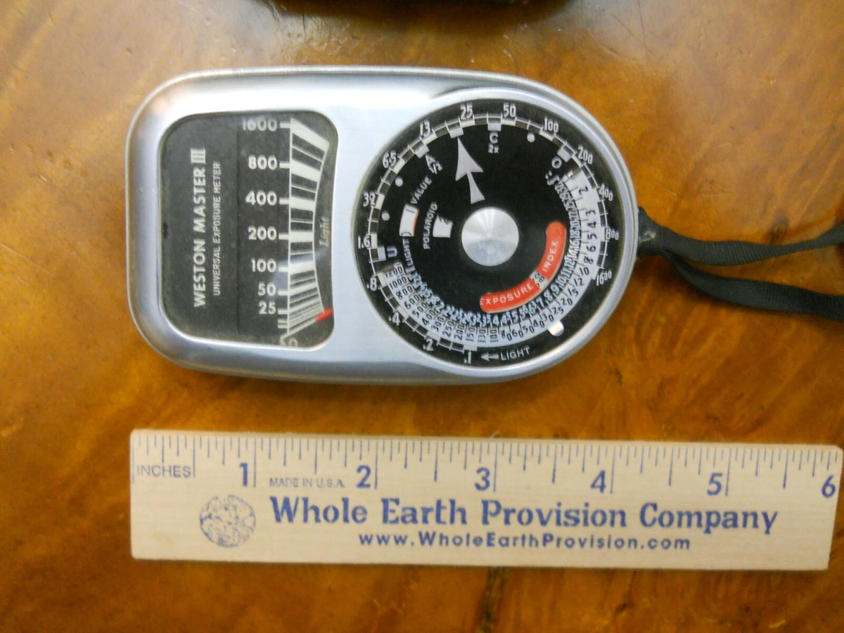 Weston Light Meter Repair Shelly Lighting