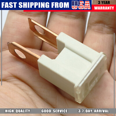 White 120 Amp PAL Fuse - Compatible For Toyota Camry, RAV4, Tacoma, 4Runner (Replaces 90982-08274, 18980-00059)