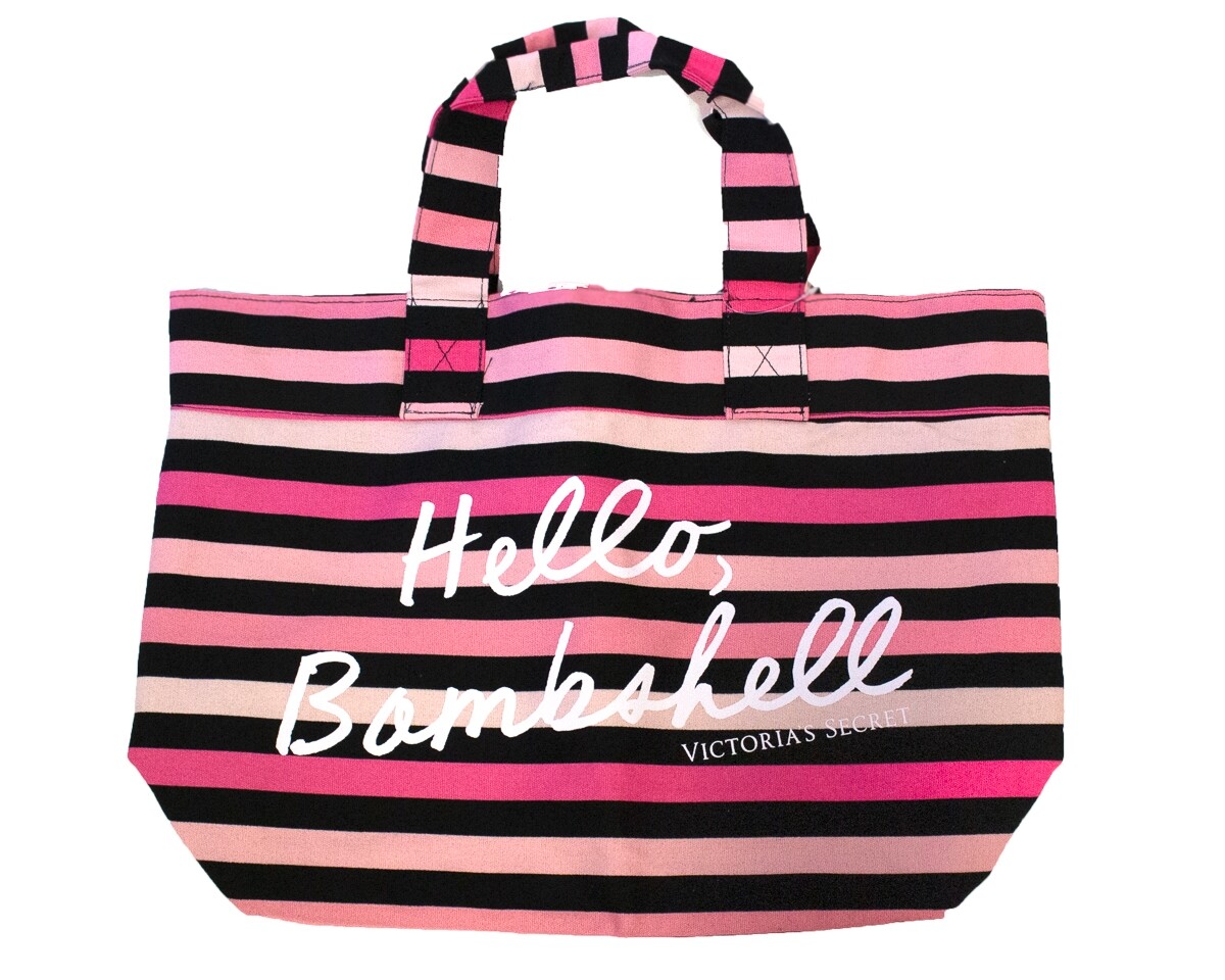 ☆Victoria's secret最新限定Bombshellサマービーチトート☆ Victoria's Secret Hello, Bombshell Tote Beach Bag, Black
