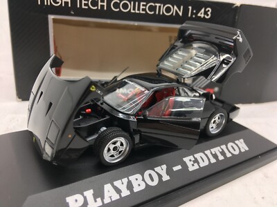 🇺🇦 1:43 Ferrari F40 PLAYBOY Black Open Herpa Made in West