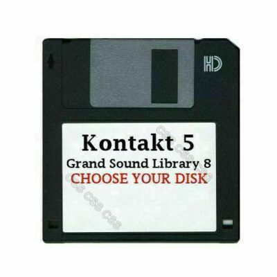 Kontakt Version 5 Floppy Disk Grand Sound Library 8 Choose Your Disk