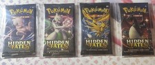 Pokemon Hidden Fates Artset Sealed Lingua Inglese Con Bustine Protettive