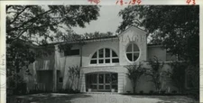 1984 Press Photo Large home designed by Larry Davis in Houson - hca28127