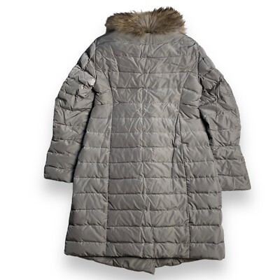 Vintage Moncler JOHAFUR Gray Women Down Coat Size 1 S | eBay