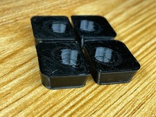 Replacement Foot Mounts Set of 4 for Early Royal Portable Typewriters