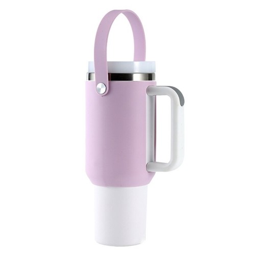 Silicone Water Bottle Sleeve with Handle Carriers Bag Accessory Silicone Sleeve - Picture 11 of 12
