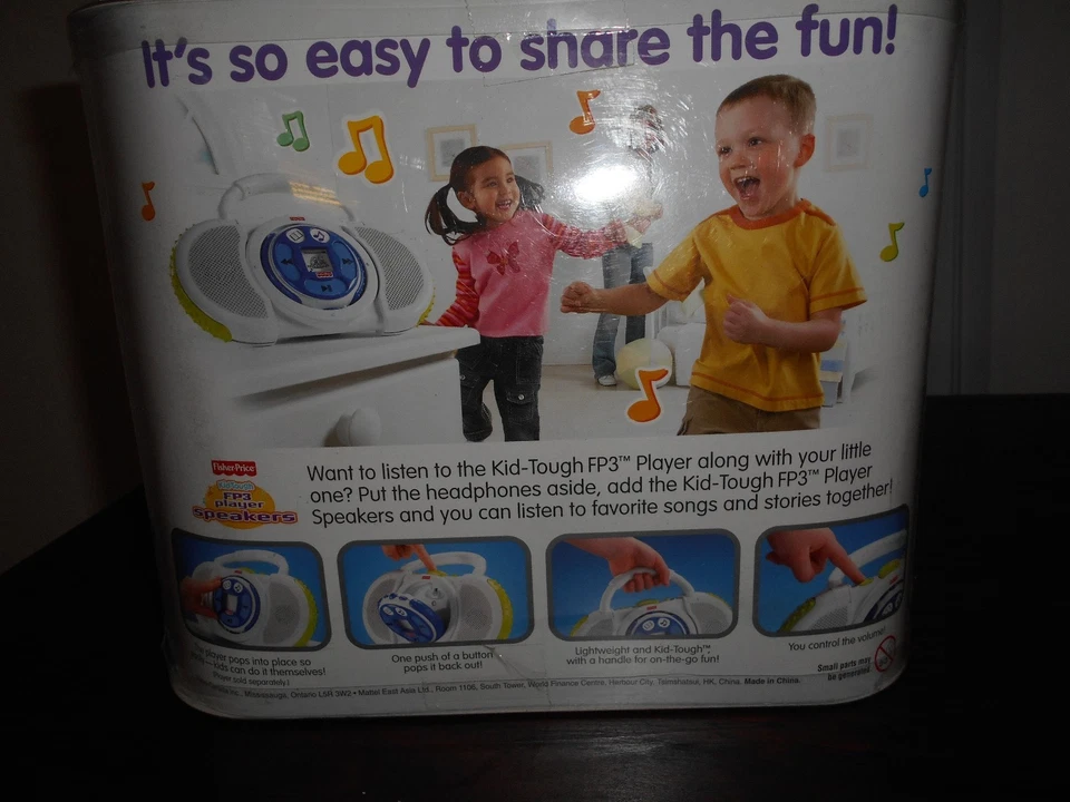 ALTAVOCES FP3 RESISTENTES PARA NIÑOS FISHER PRICE...TOTALMENTE NUEVOS Foto 2 de 2