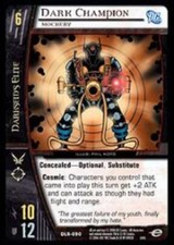 VS System: Dark Champion, Mockery - Foil [Jugado] DC Legion of Super Heroes TCG