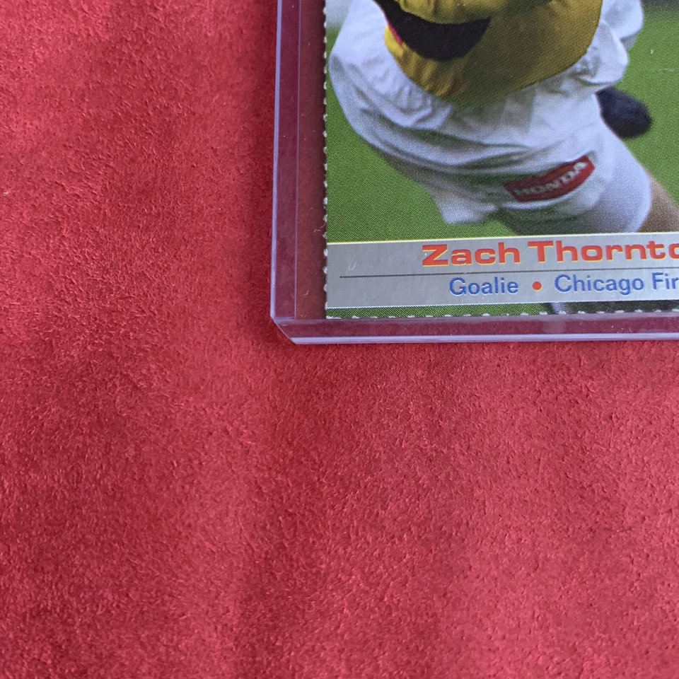 ZACH THORNTON ROOKIE 2002 World Cup Soccer Sports Illustrated for Kids SI USA - Image 3 of 4