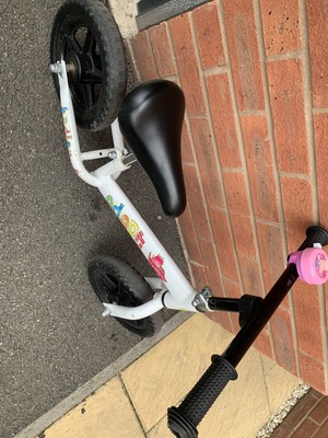 halfords wooden balance bike