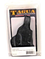 Tagua Gun leather Paddle Holste Ruger LC9 w Crimson trace Laser Black Right Hand