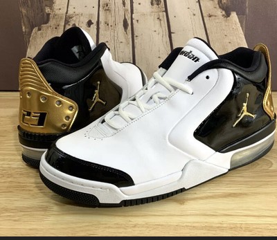 ð NIKE AIR JORDAN Big Fund PRM - Premium Black/White/Gold - CI2216-100 Sz 13 | eBay