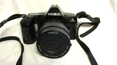 MINOLTA 3700i CAMERA w/ MINOLTA 35-80mm LENS FILM CAMERA | eBay