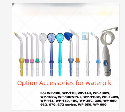 for Waterpik Water Flossers & Oral Irrigator Jet Tips,Brush,Horse,Case,Seeker