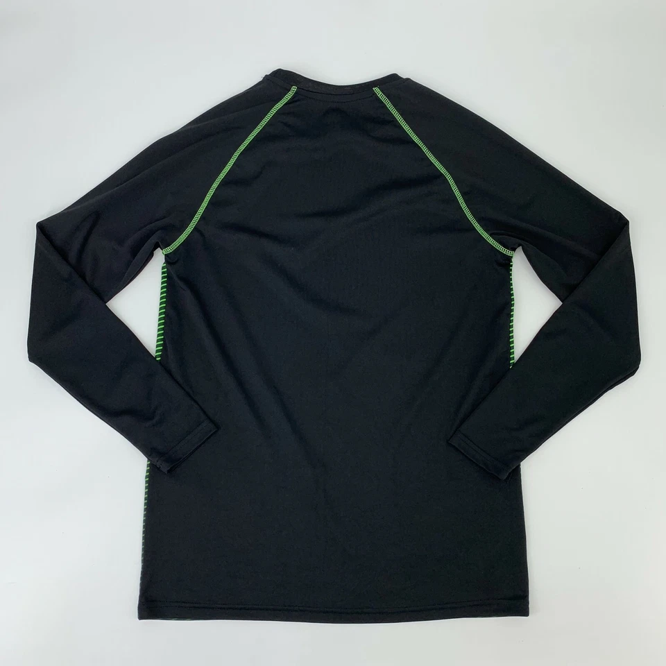 Camisa atlética masculina Batman tamanho M Raglan manga longa secagem rápida esportes super-herói - Imagem 2 de 4