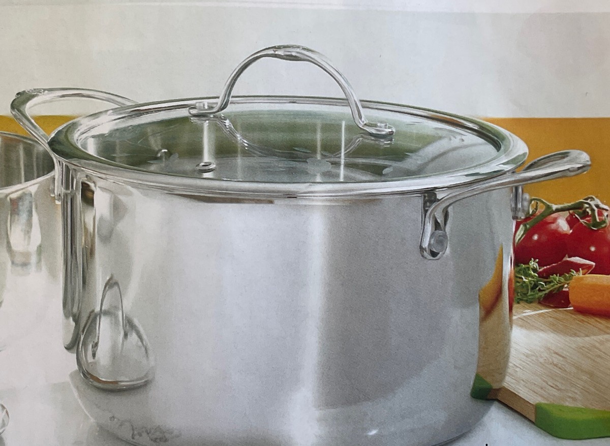 Princess House Classic 6-Qt. Dutch Oven Stainless Steel Item #3675