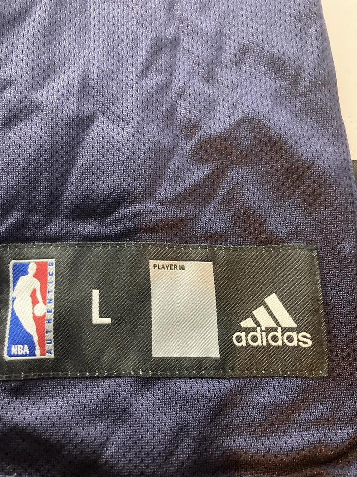 Camiseta de los New Jersey Nets de la NBA para hombre grande cosida Vince Carter #15 azul marino Addidas Foto 2 de 4