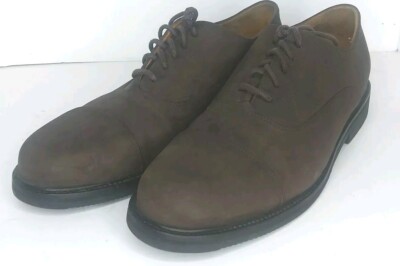 Cole Han Men's Zero grand Wing Ox Suede Oxford, Brown, Size 10.5 bQV1
