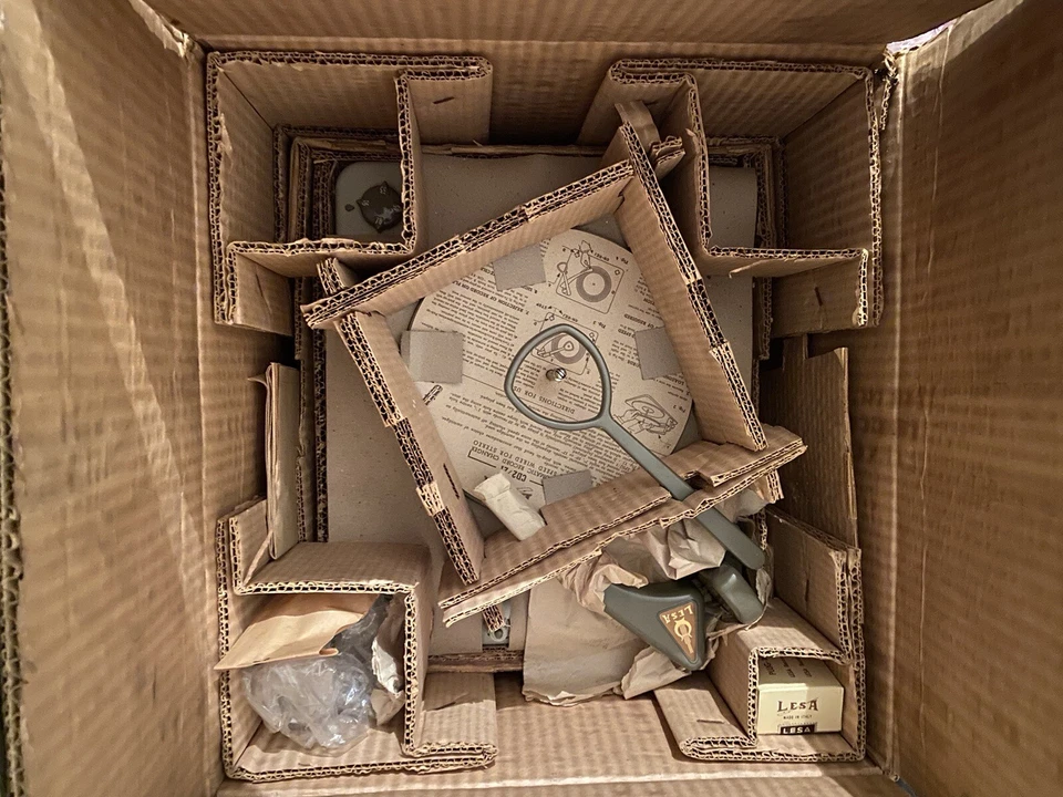 Cambiador de discos automático Lesa modelo CD2/21 como nuevo en caja stock antiguo Foto 2 de 4