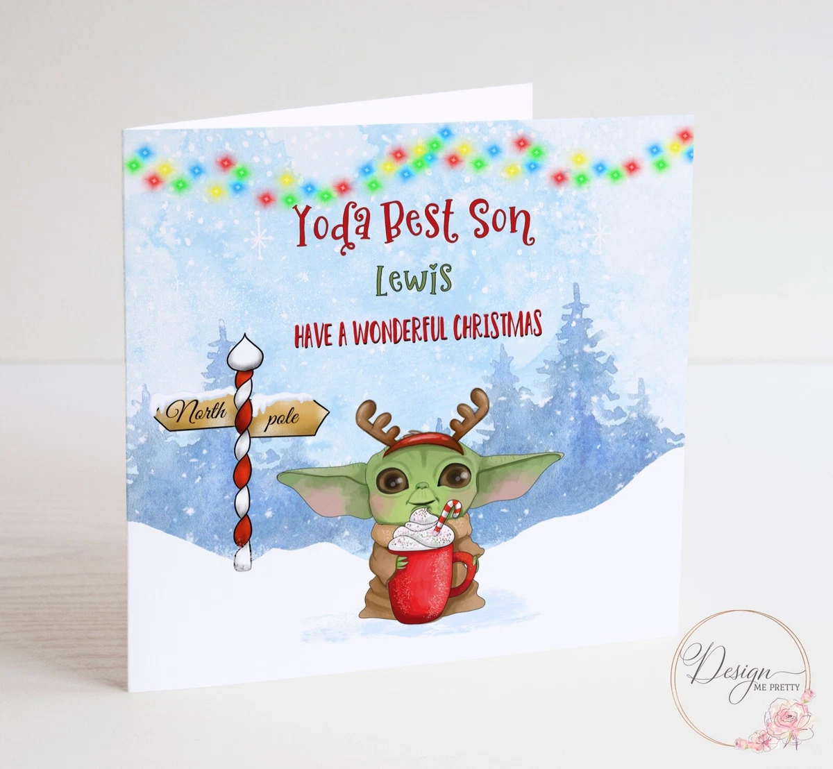 Star wars christmas online card