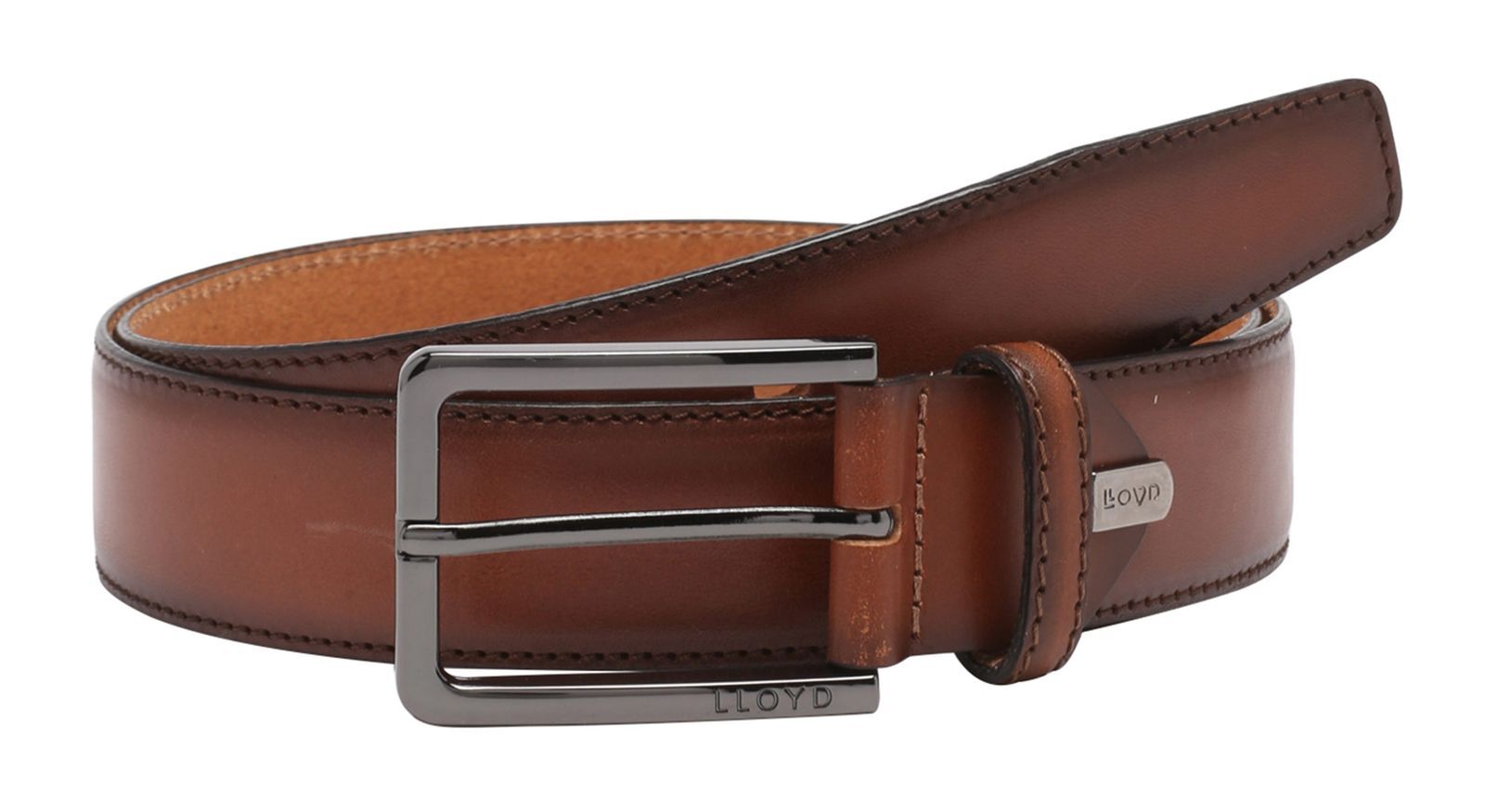 LLOYD belt Men's Leather Belt W115 Whisky