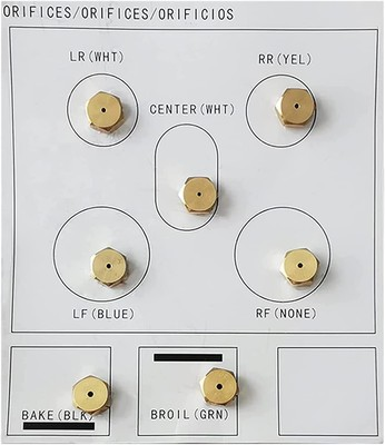 #ad DG96 00340B DG69 00197A LP Gas Conversion Kit for Samsung AP5917476 PS9606645 $10.95