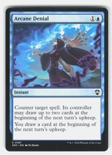 Arcane Denial 187 Magic Commander: Secrets of Strixhaven