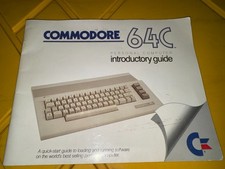 Commodore 64C Personal Computer Introductory Guide Vintage User Manual Booklet