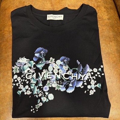 新古品GIVENCHYRICCARDOTISCI flowershirt Givenchy Flower Design T Shirt Size Medium | eBay