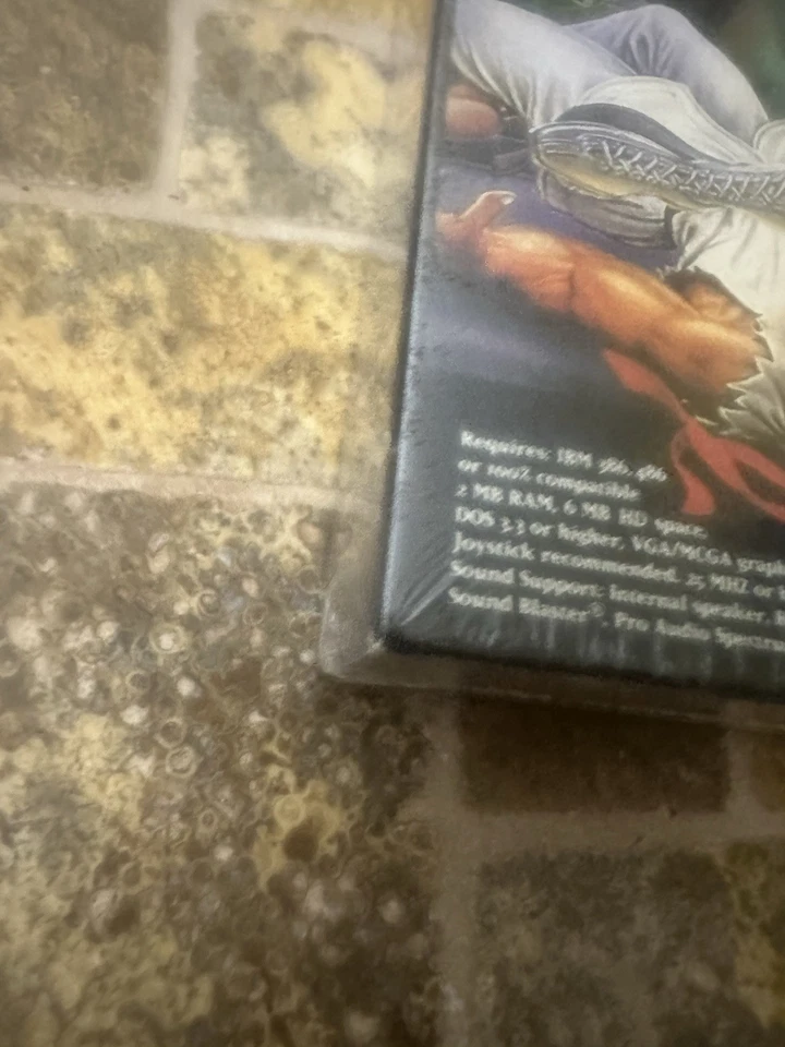 Street Fighter II PC W/Screen Saver Edition Factory Sealed IBM 3.5'' Near Mint - Image 3 of 4