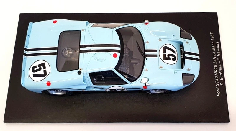 Ford MK2B #57 24H Le Mans R.Bucknum & P.Hawkins Spark escala 1/18 18S471 - 1967 Foto 4 de 4