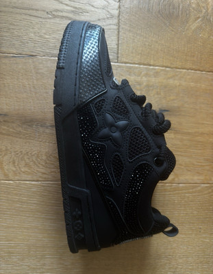 Louis Vuitton LV Skate Sneaker Low Top Schwarz Herren EU 43 US 9