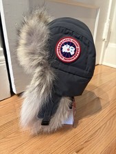 Canada Goose Aviator Hat - Graphite - S/M - NWT 