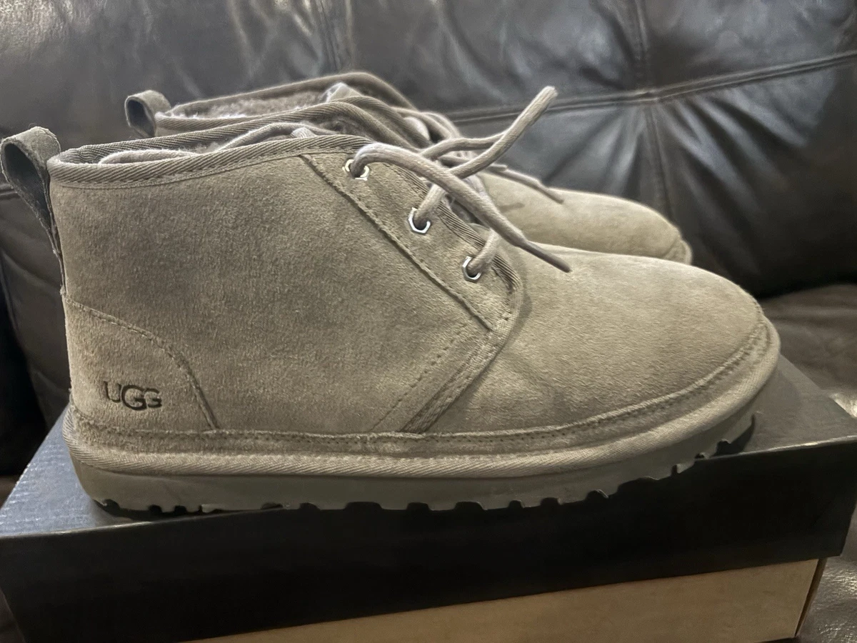 UGG Neumel Natural Gray Chukka Boots Mens 11 Suede NWOB Gray Men main image 2