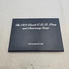 1909 V.D.B. Lincoln Wheat Penny and Anniversary Stamp PCS & Coins Set Cent
