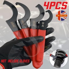 Universal Coil Over Wrench Shock Spanner Adjustable C Shape Wrenches Pack of 4x