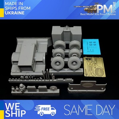 Brengun BRL32052 1/32 UK Flight Deck Tractor Tugmaster Resin construction kit