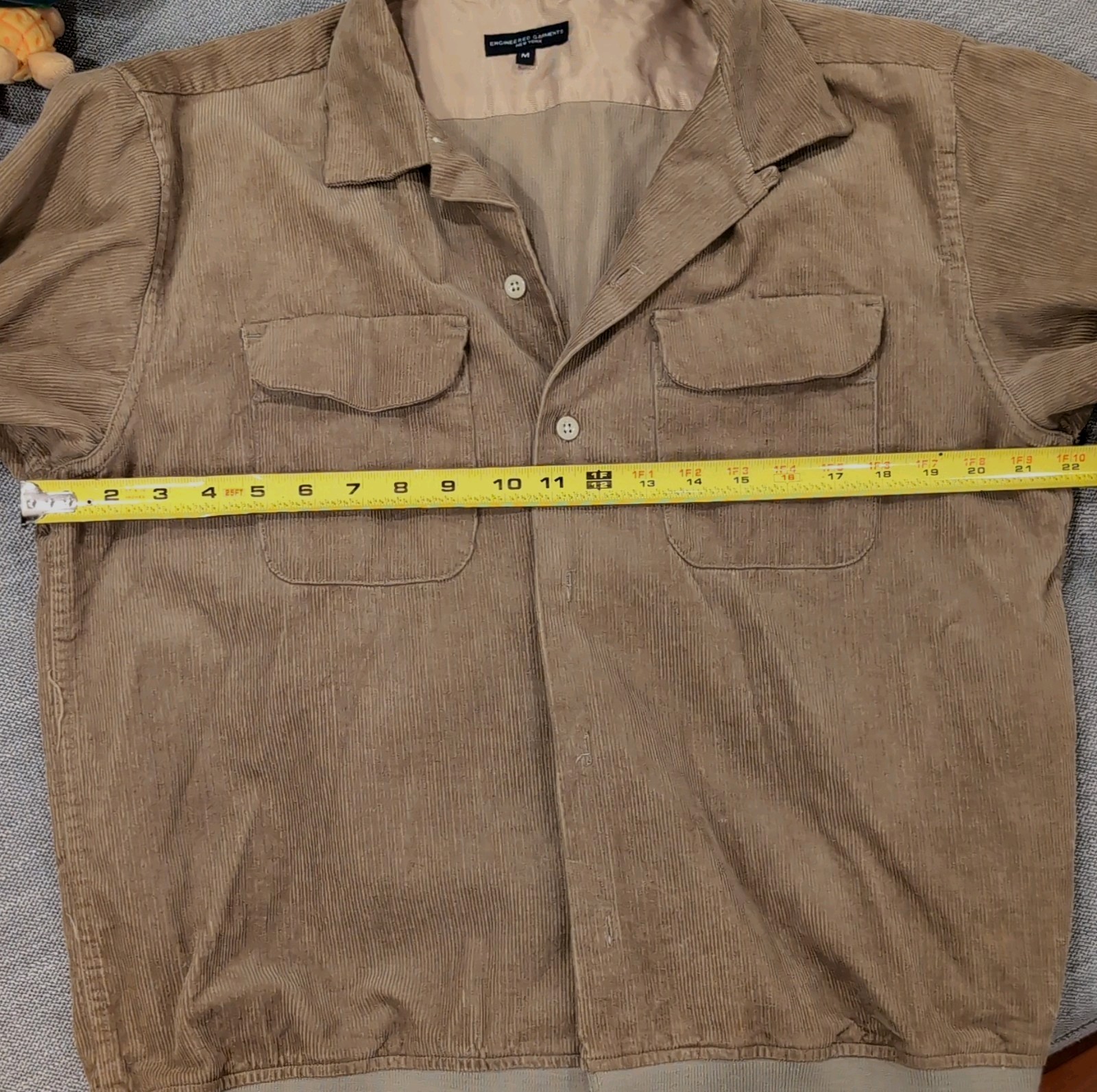 Engineered Garments Beige Cotton Button Pocket Ja… - image 6